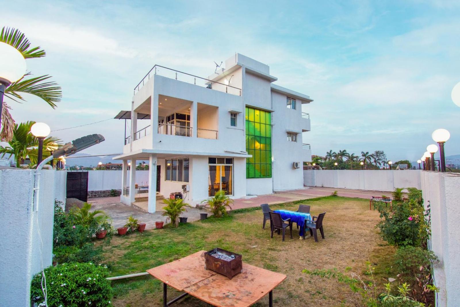 Empyrean Stay Ll 6Bhk Ll Royal Bramha Palace Ll Pvt Pool Ll Lonavala Kültér fotó